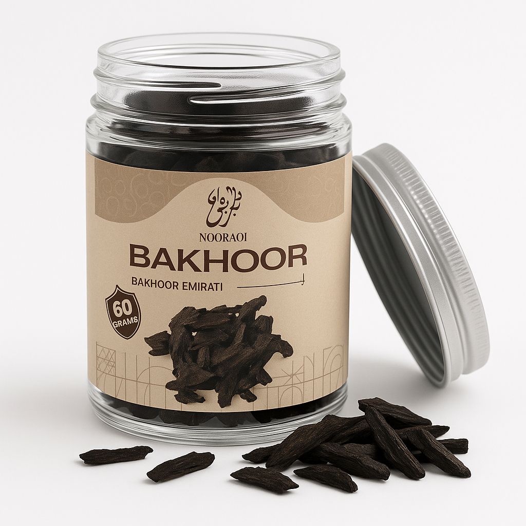 Emirati Bakhoor (60 Grams) – Traditional Arabian Incense for a Luxurious Scented Experience