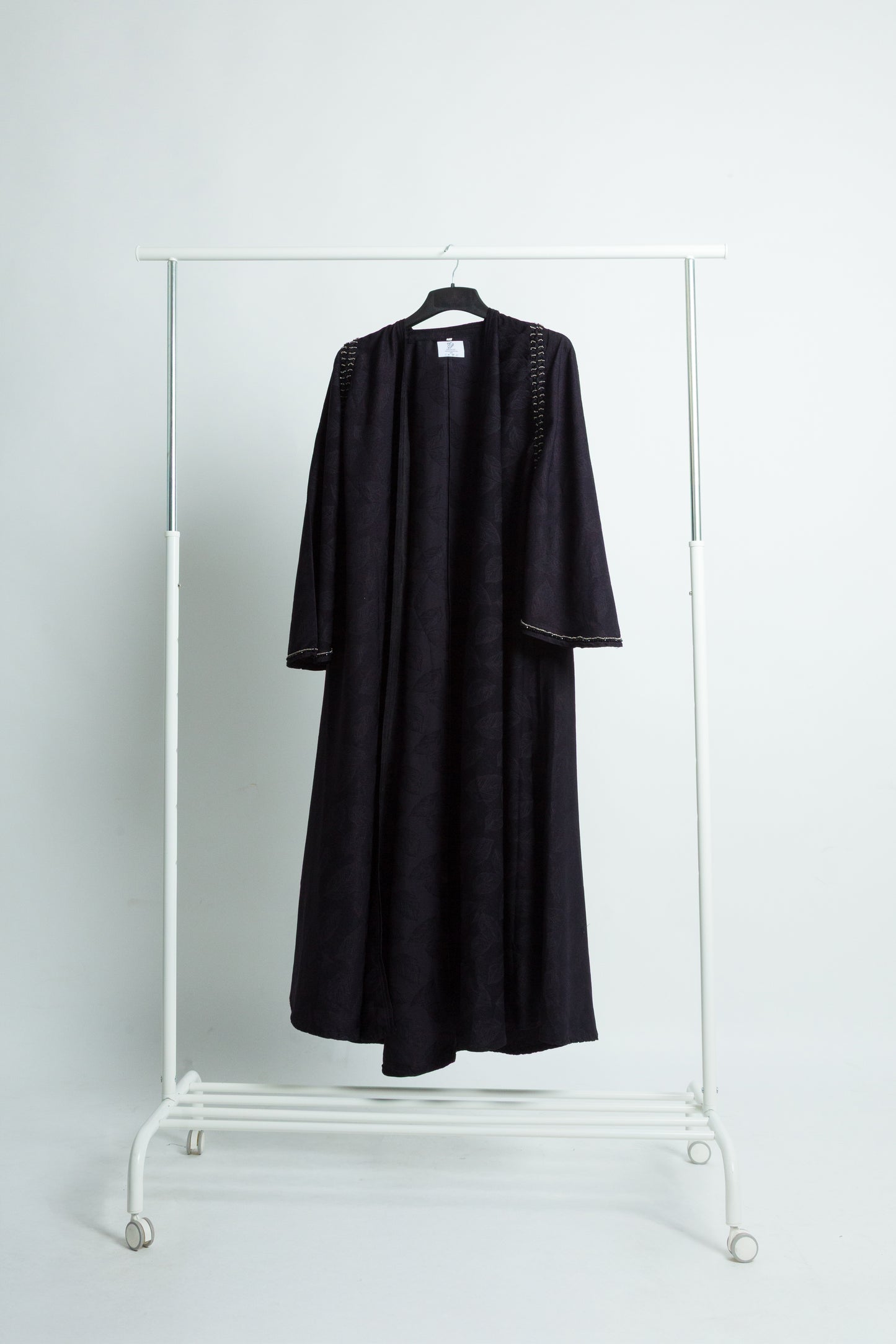 Elegant Dark Plum Abaya