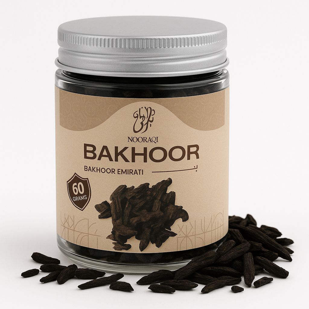 Emirati Bakhoor (60 Grams) – Traditional Arabian Incense for a Luxurious Scented Experience