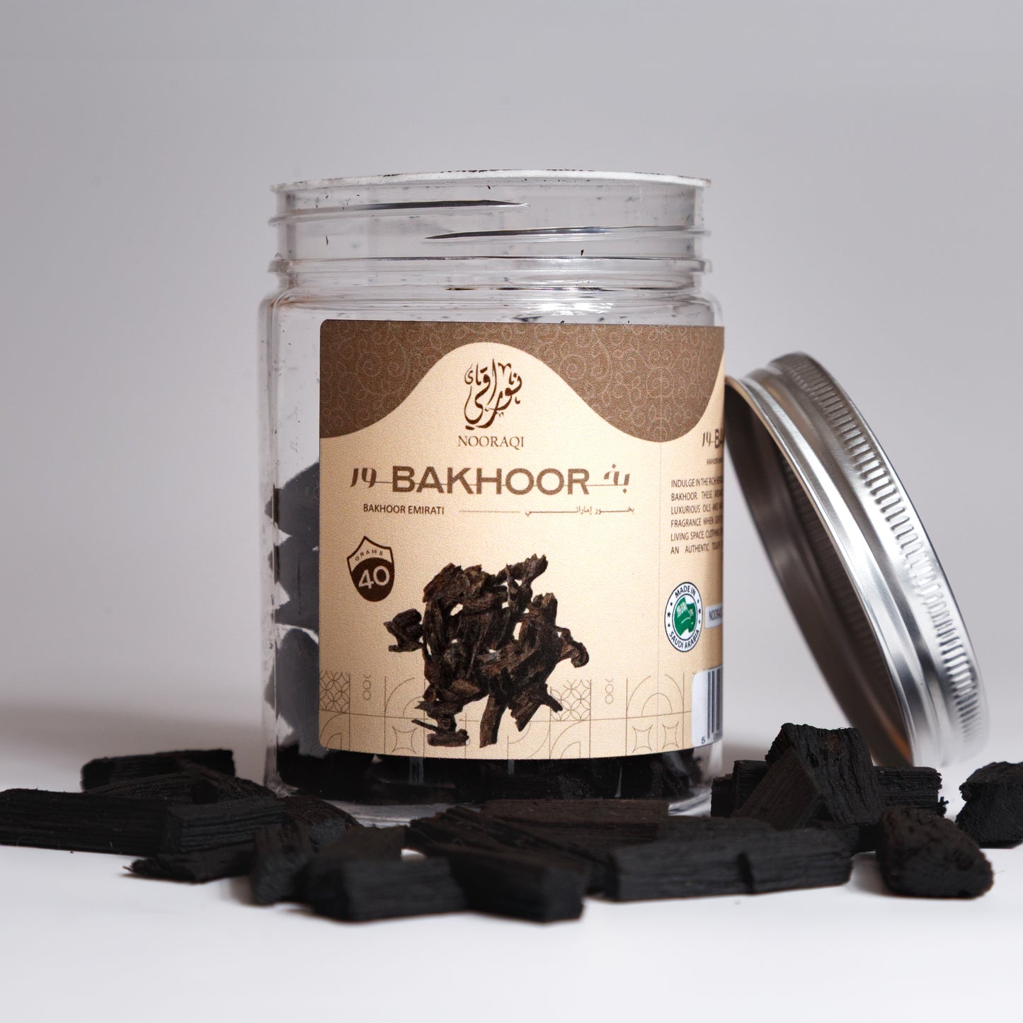 Nooraqi's Emirati Bakhoor  – Traditional Arabian Incense for a Luxurious Scented Experience