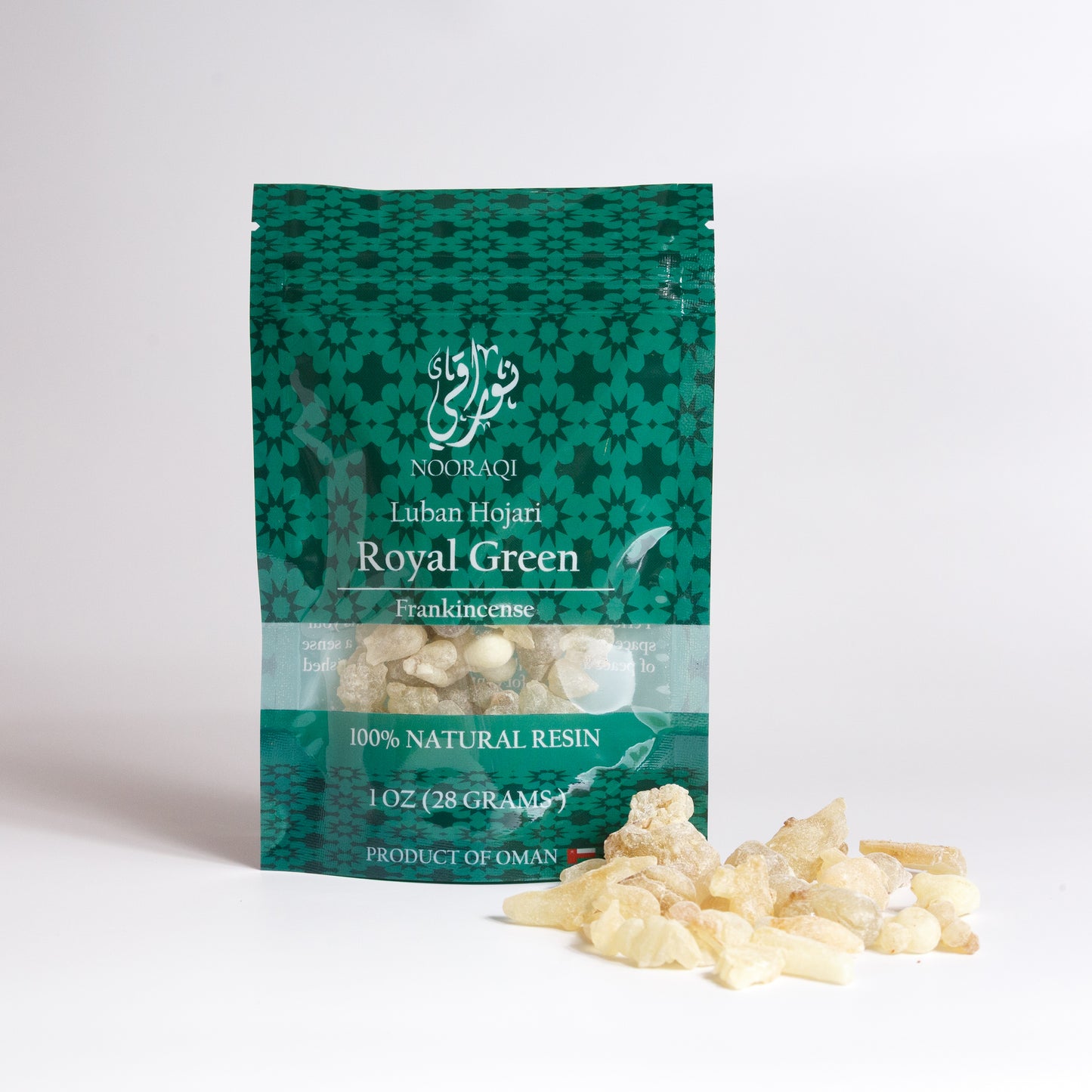 Nooraqi's Royal Green Hojari Frankincense