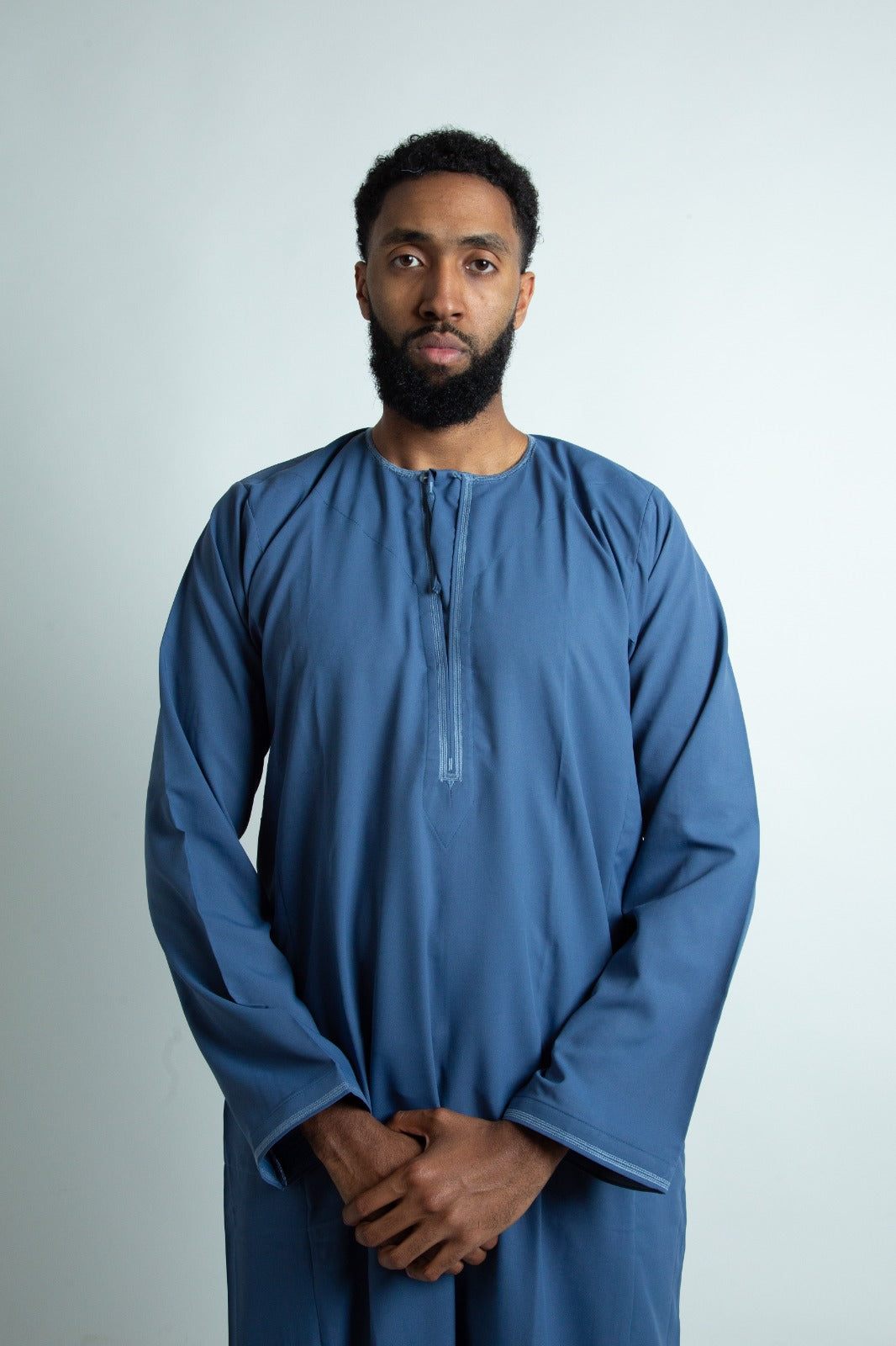 Bright Blue Omani Thobe