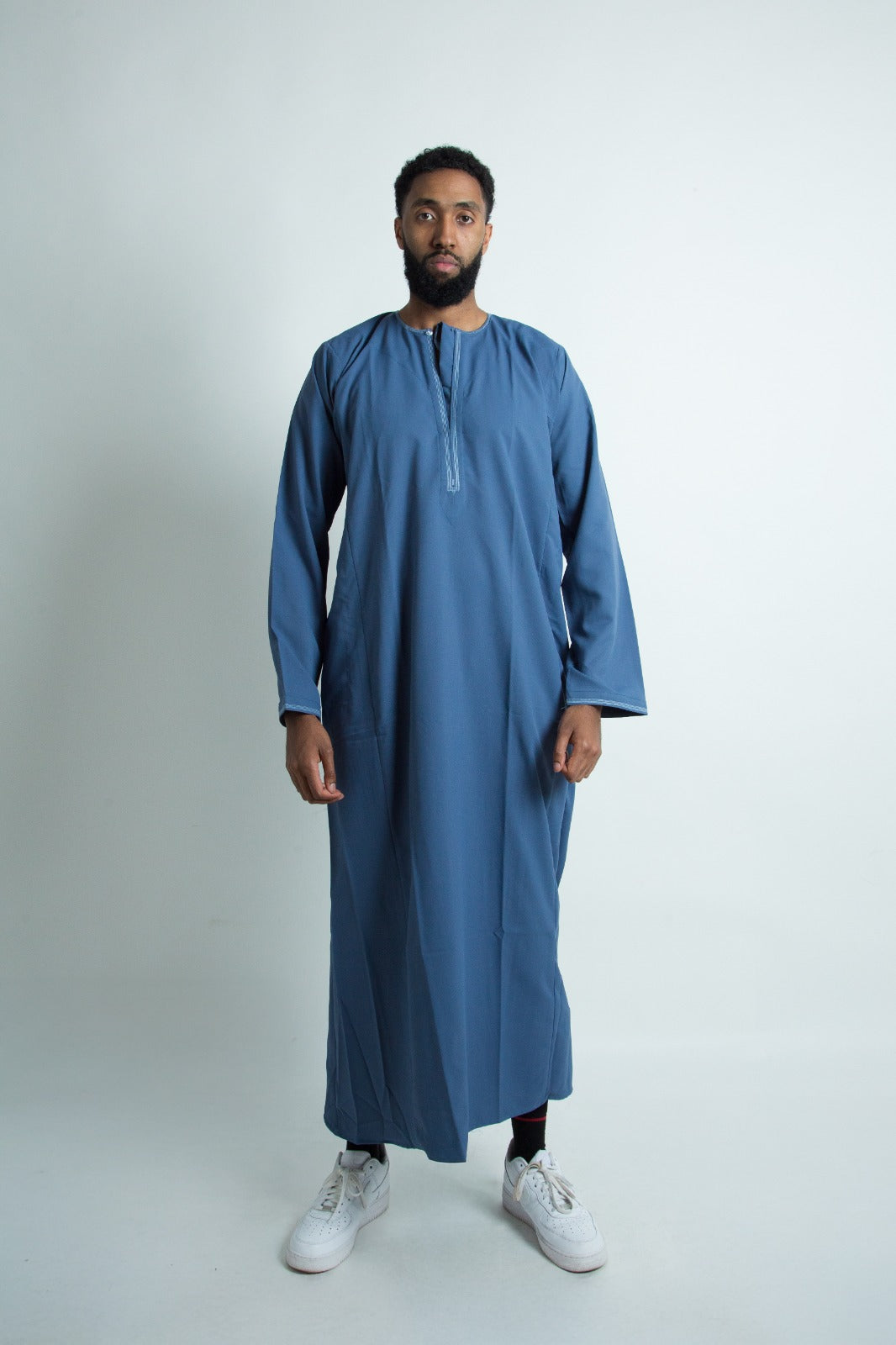 Bright Blue Omani Thobe